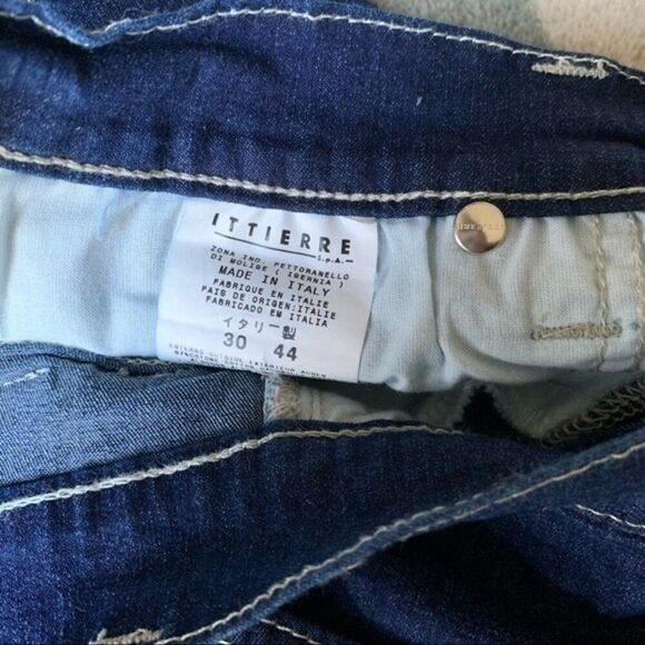 Versace Signature Ittierre Straight Leg Jeans Size 30 / It 44 - Picture 4 of 6